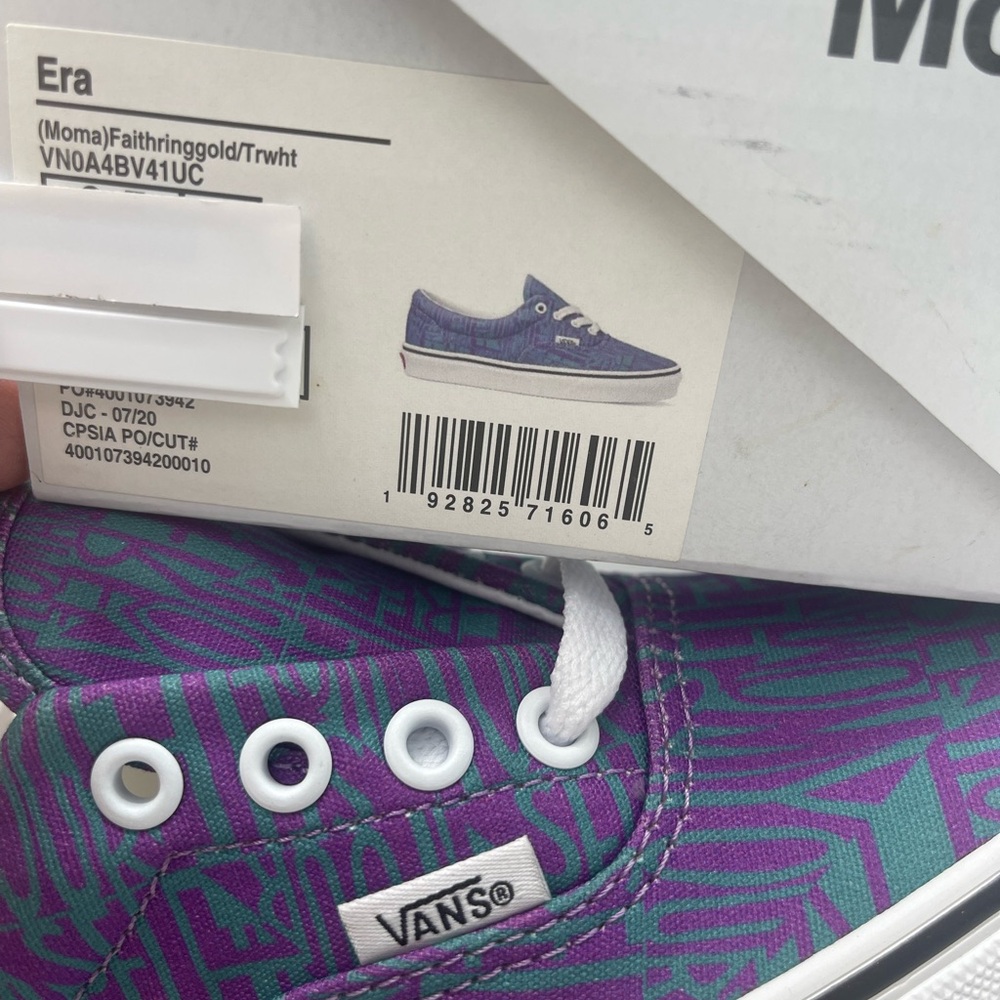 Vans WMNS Era (Moma) Faithringgold/Tr White Sneakers
VN0A4BV41UC Purple Graphic - Picture 16 of 16